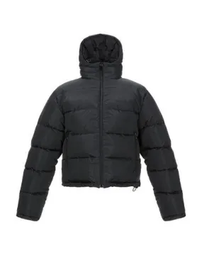 Balenciaga Man Synthetic Down Jacket Black 44 suit