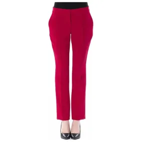 BYBLOS "Fuchsia Polyester Women Pant"