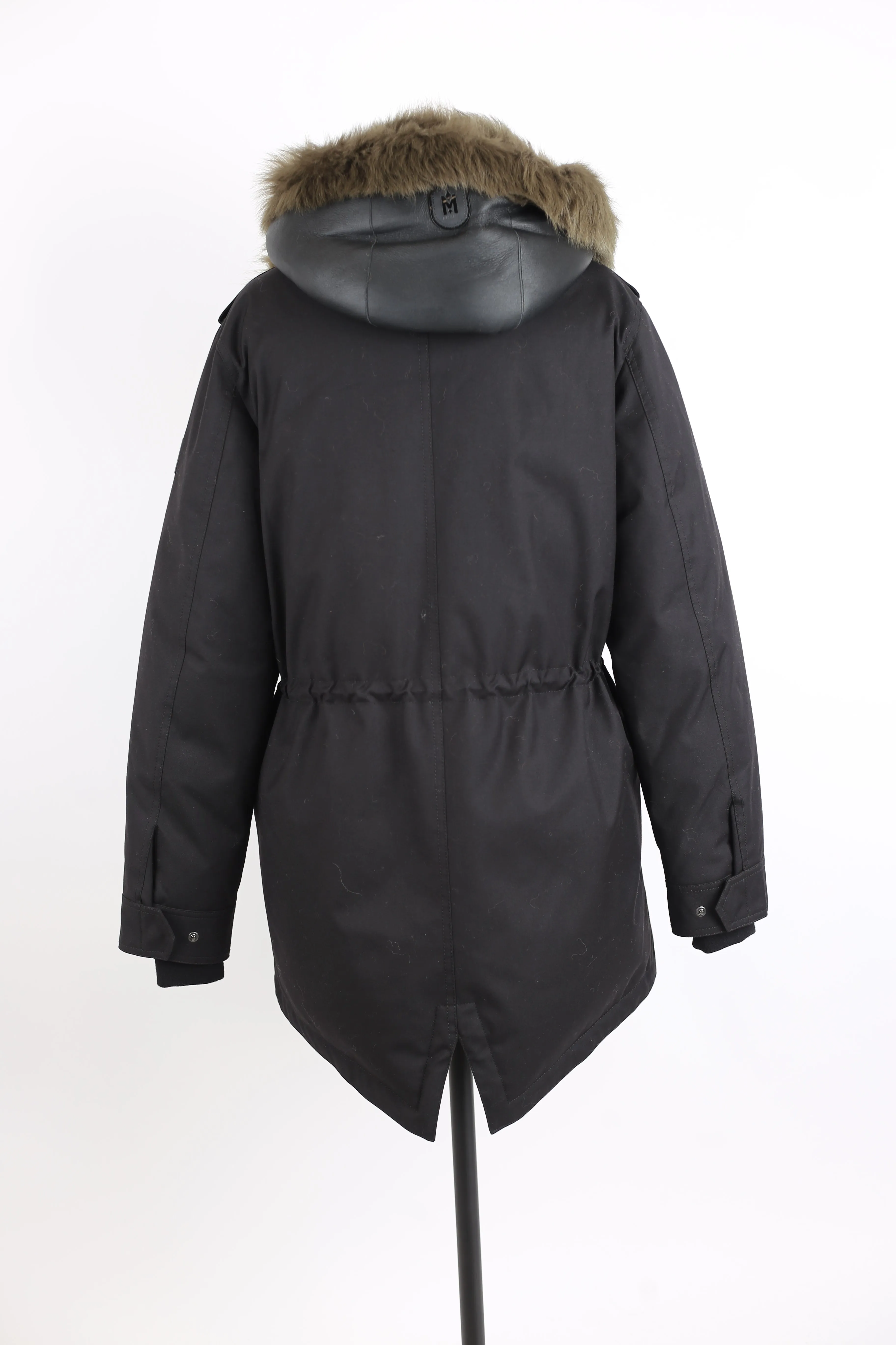 Charlene Down Parka - Removable Fur Hood & Bib