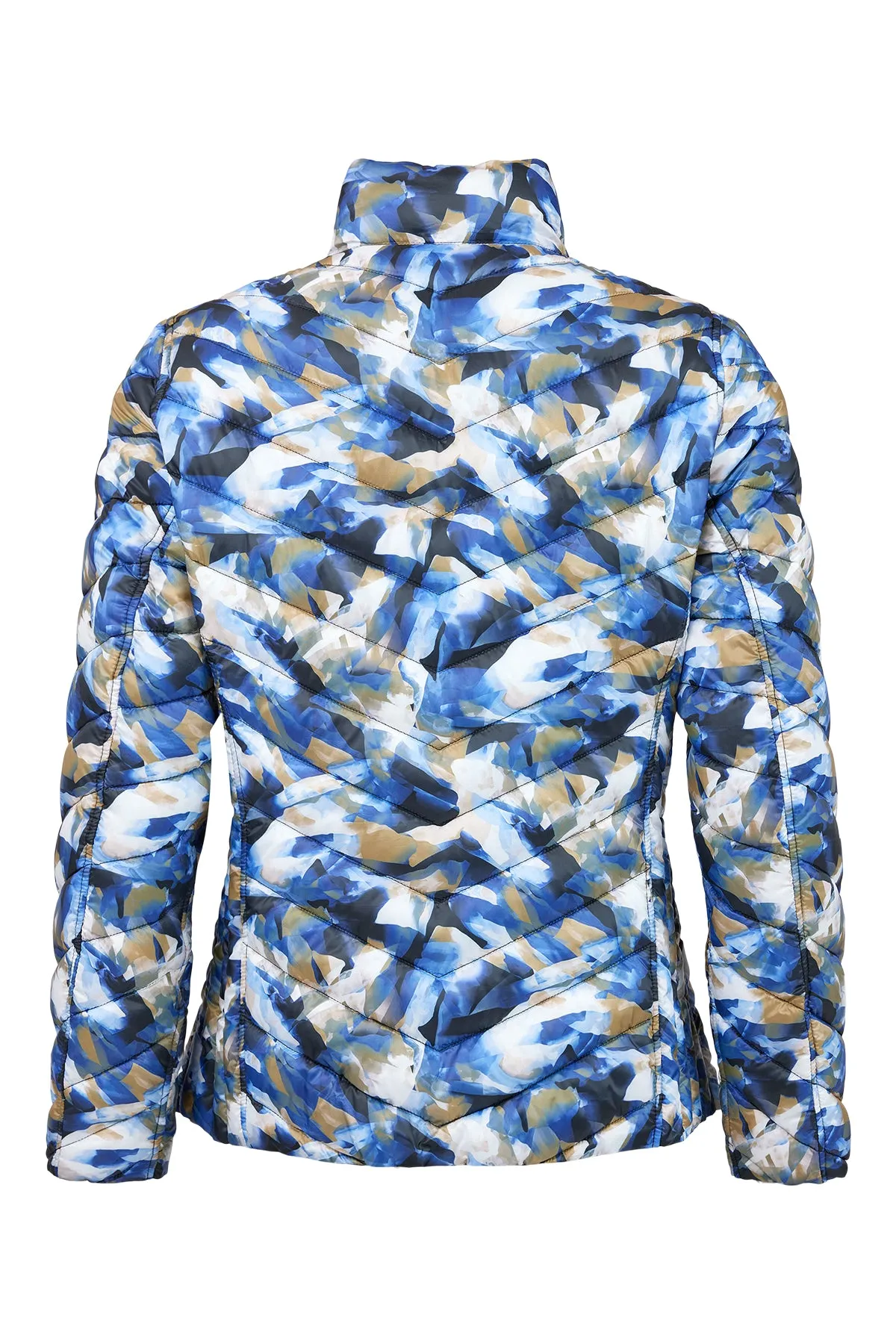 Fransden reversible super warm jacket  Blue Mix/Black