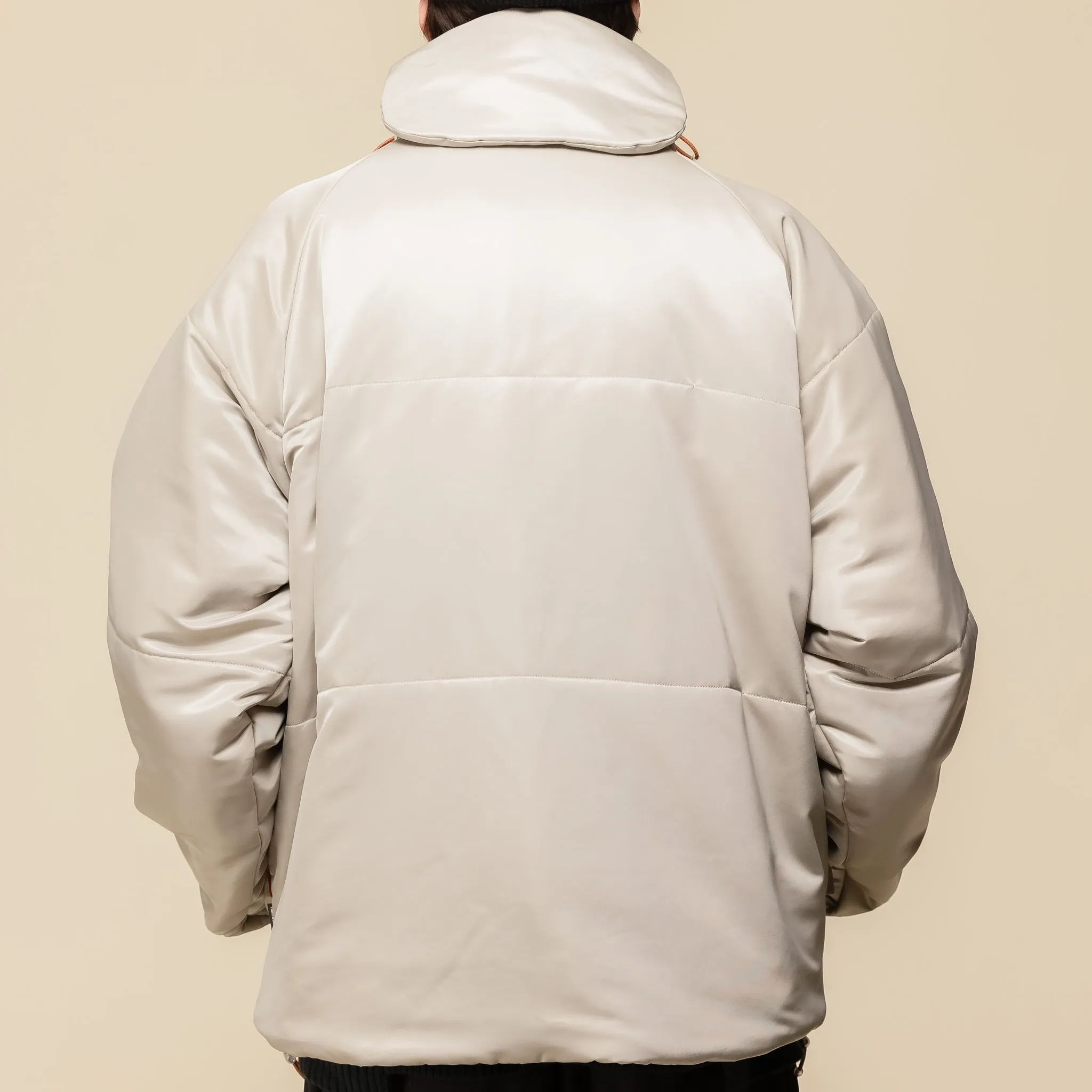 GOOPiMADE® x TIGHTBOOTH - “GMT-01M” - D-System 3M Thinsulate™ Monster Parka - Paper (Beige)