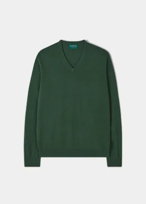 Haddington Cashmere Jumper in Costal Range- Regular Fit