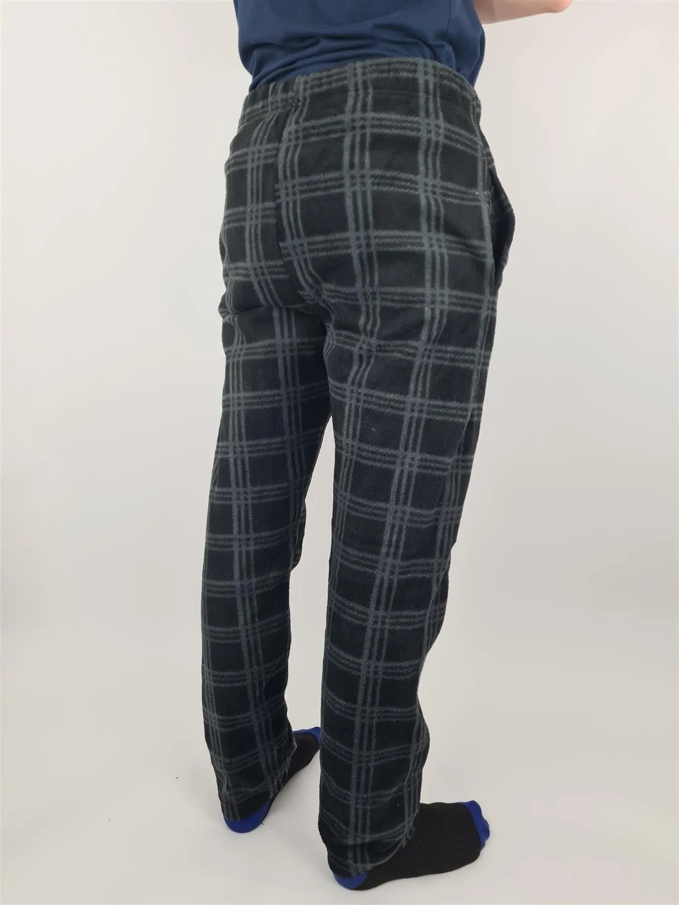 Hazy Blue Paxton Mens Fleece Pyjamas Bottoms