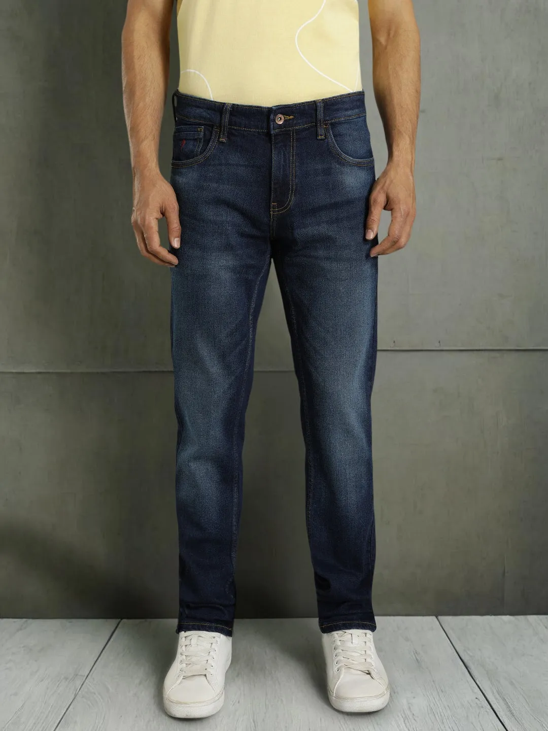 Men Brooklyn Fit Stretchable Jeans