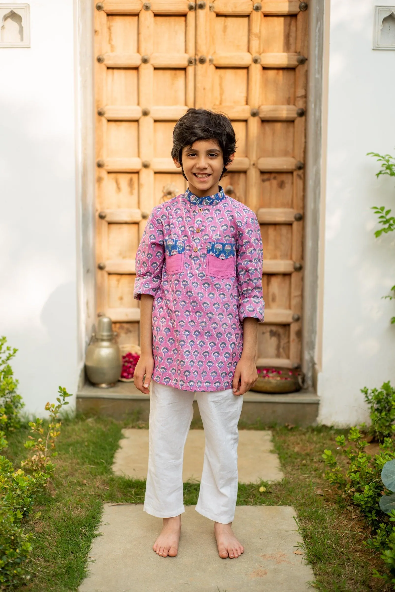 Purple Orchid kurta set